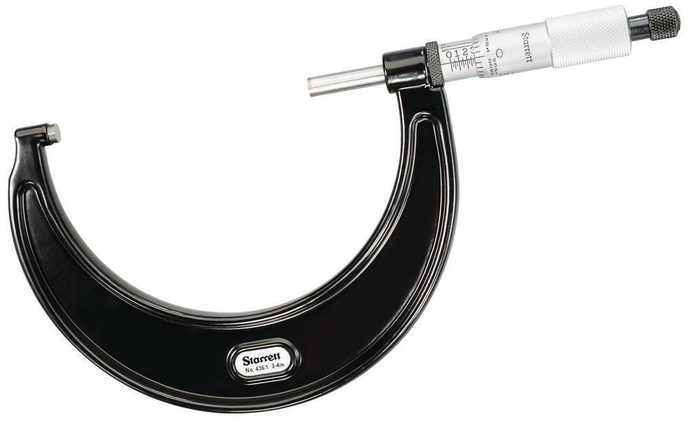 Outside Micrometer 3-4" Range .0001" Graduations
