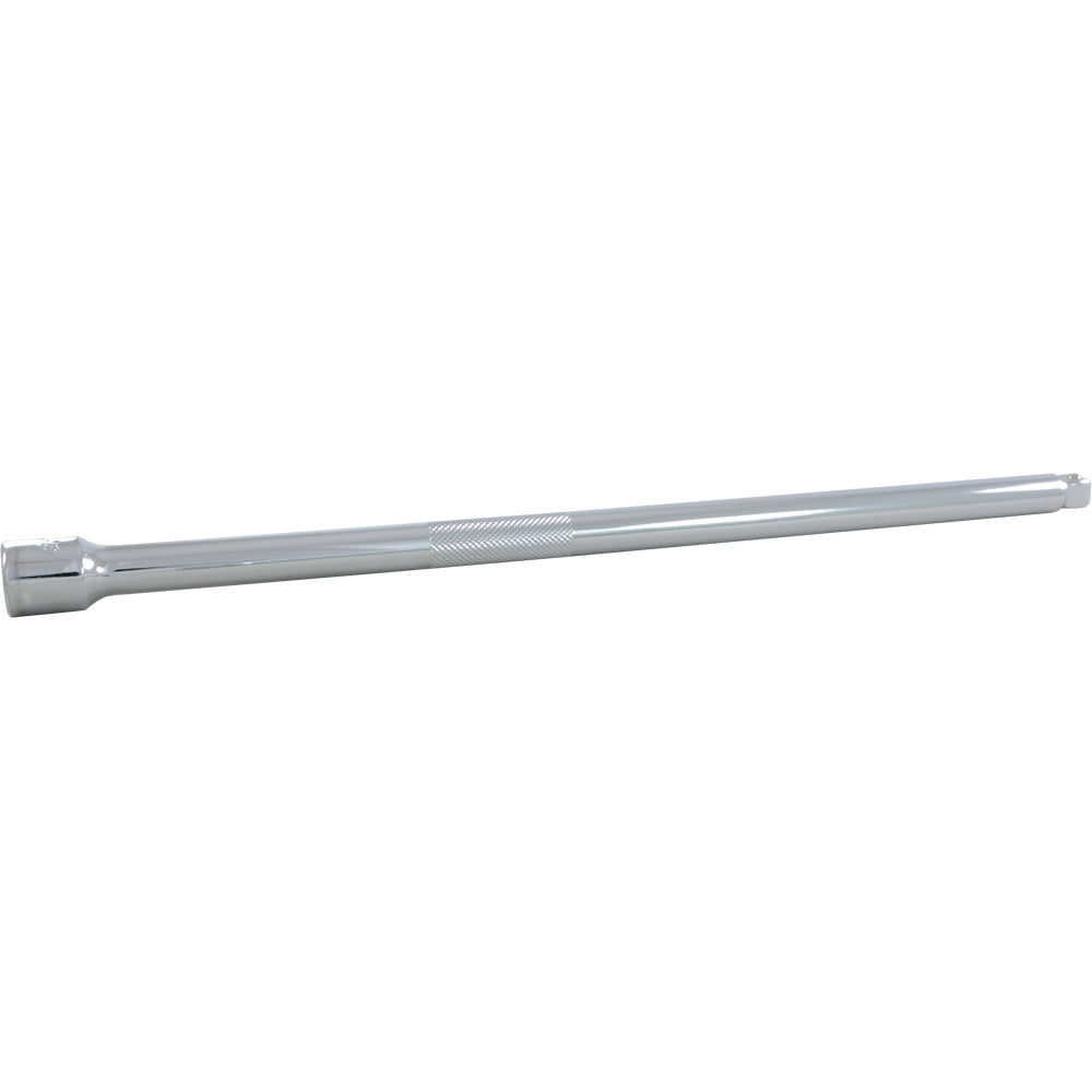 3/8" Drive Chrome Wobble Extension, 12" Long