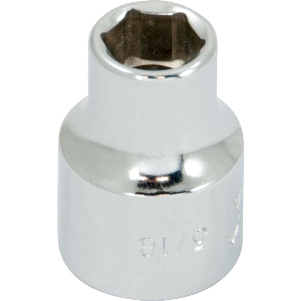 Socket - 3/8" Drive, 5/16" Hex, 6-Point