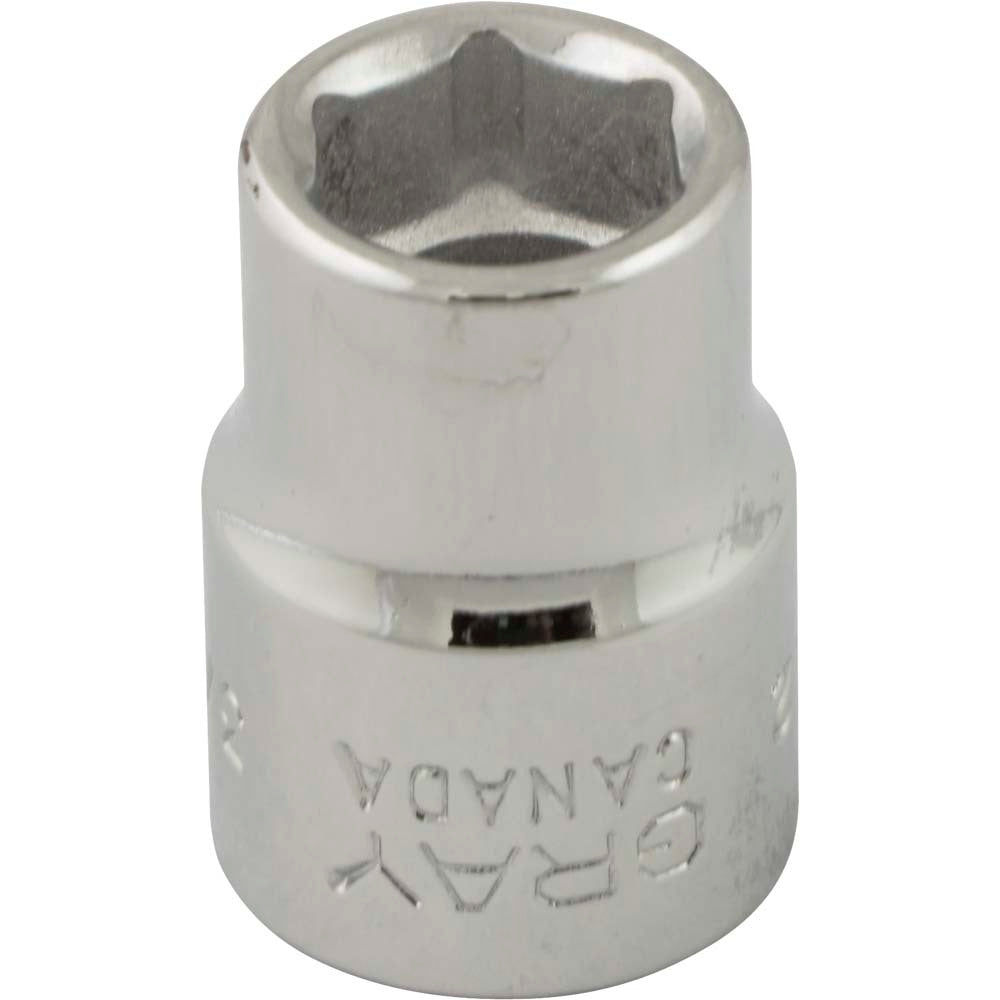 Socket - 3/8" Drive, 3/8" Hex, 6-Point
