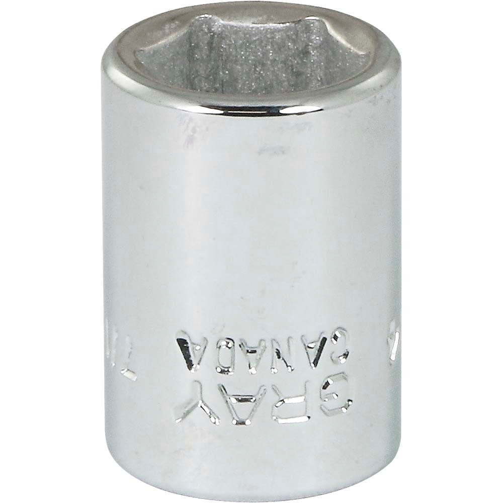 Socket - 3/8" Drive, 7/16" Hex, 6-Point