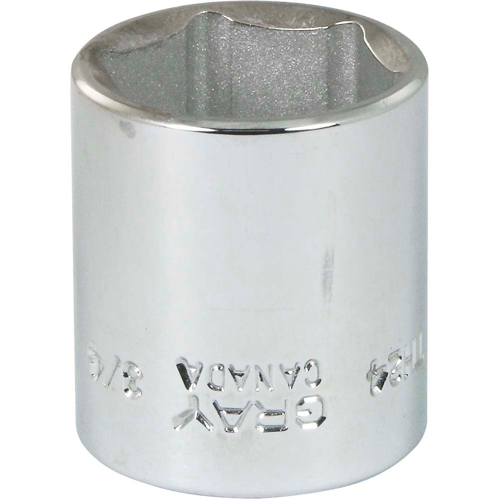 Socket - 3/8" Drive, 3/4" Hex, 6-Point