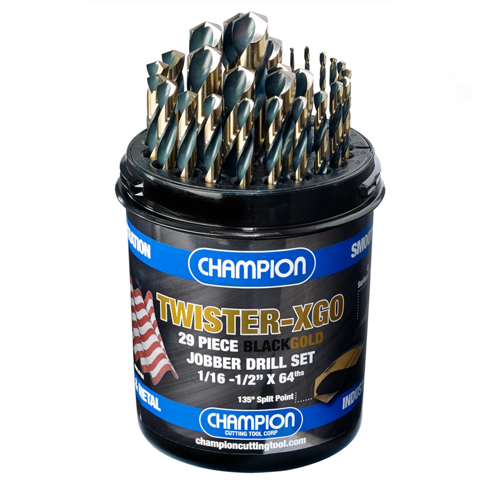 Twister XGO 29 Piece Drill Set for Comprehensive Drilling Solutions