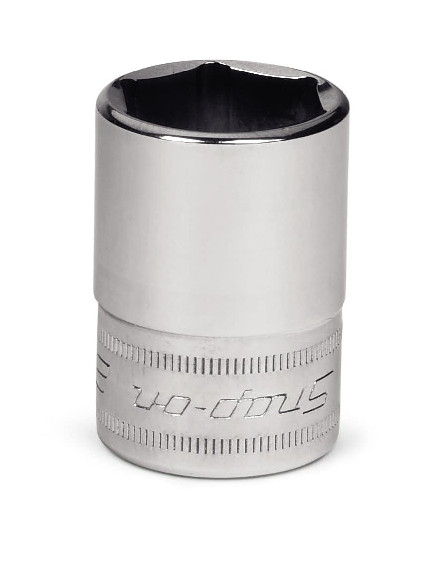 1/2" Drive 6-Point Metric 18 mm Flank Drive® Shallow Socket