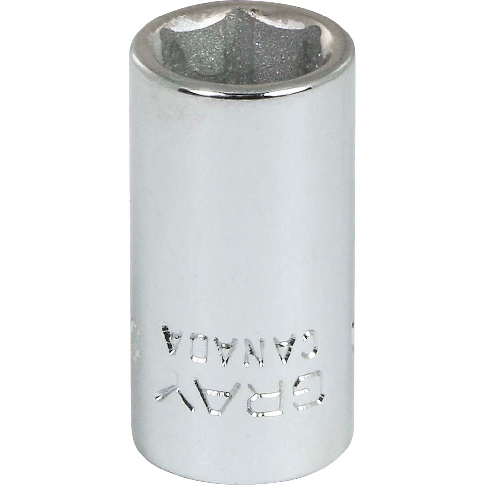 Douille - Chromée, entraînement 1/4", 5/16", 6 pans