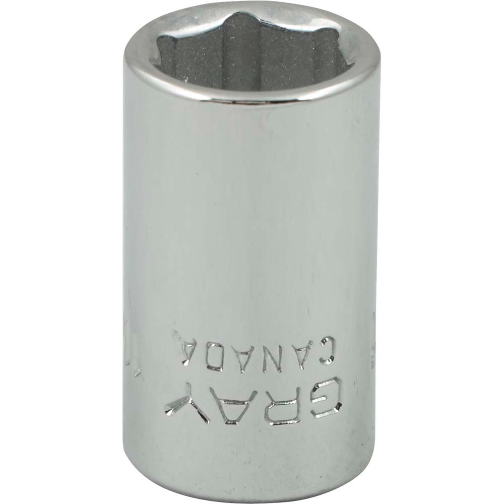 Socket - Chrome, 1/4" Drive, 11/32" Hex, 6-Point
