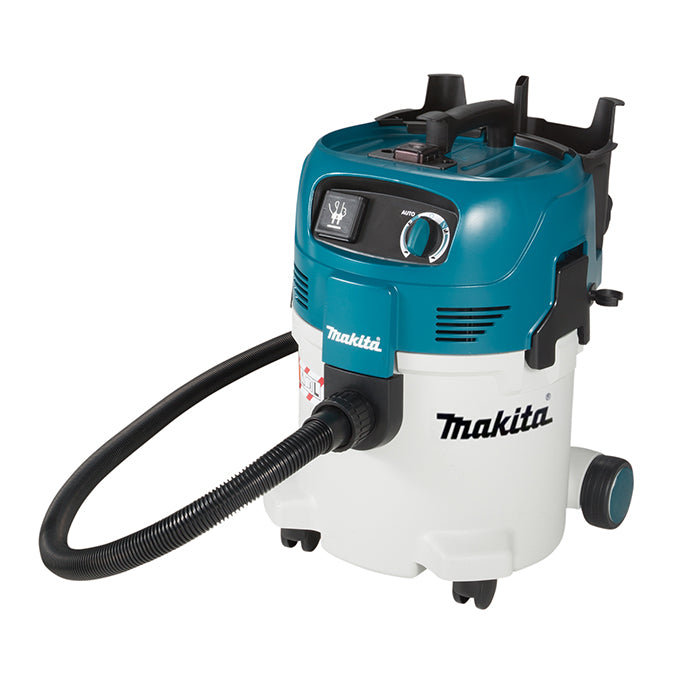 Extracteur de poussière humide/sec de classe L Push & Clean 31 L pour un retrait précis des matières