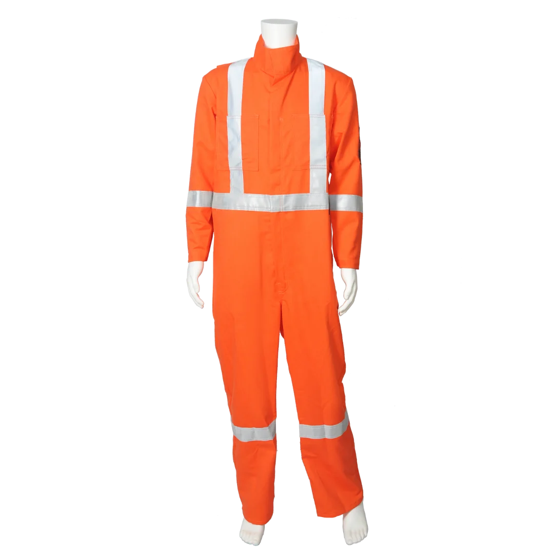 Combinaison de Mineur Firewall FR® Miner 49er, Orange, 88% Coton / 12% Nylon, XL