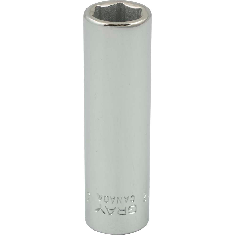 Socket - Deep, 1/4" Drive, 3/8" Hex, 6-Point