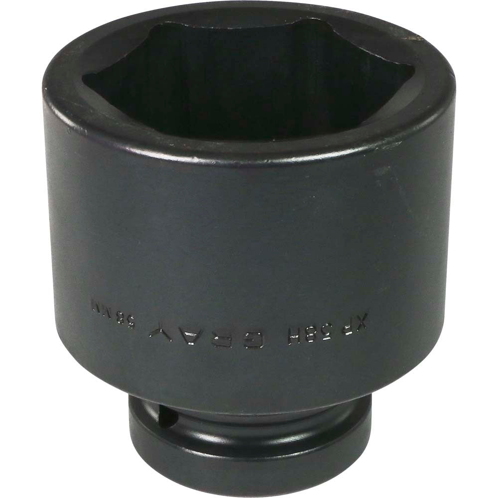 Douille 58 mm x 1" - 6 pans
