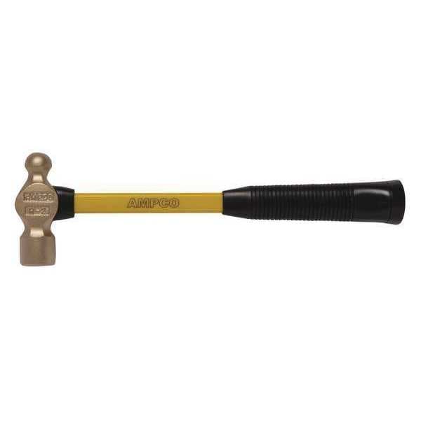 Hammer, Ball Peen with Fiberglass Handle, 14" L, 2.50 lbs
