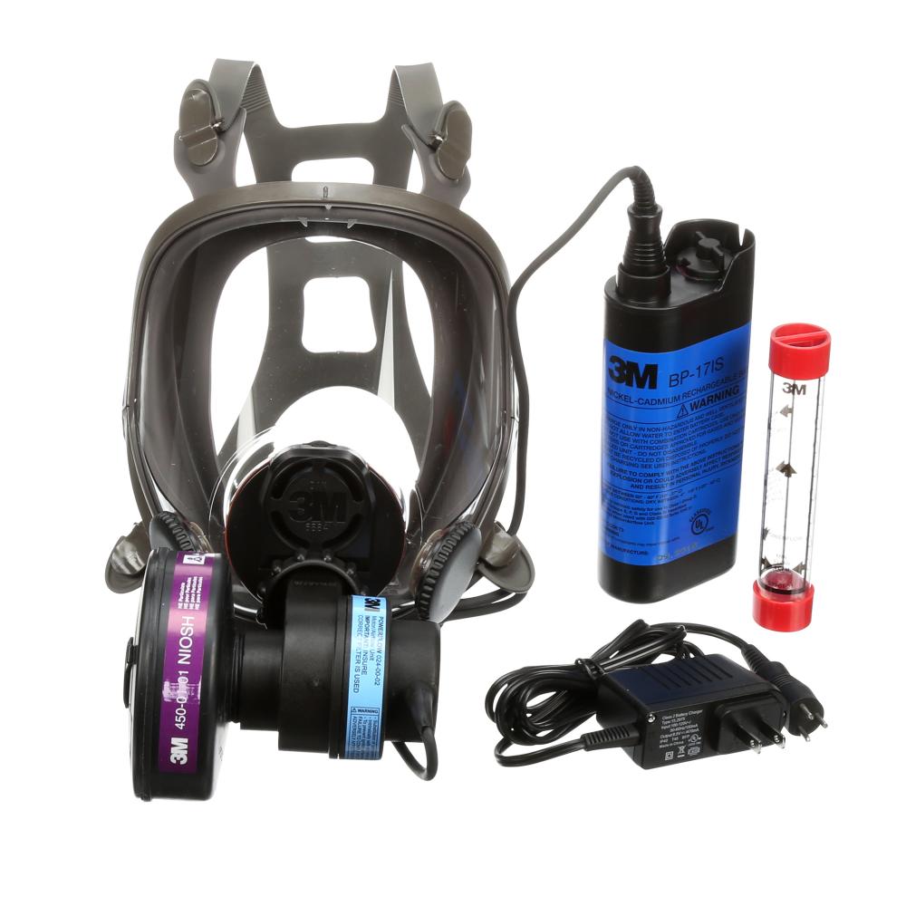 Respirateur d’épuration d’air propulsé pour pièce faciale 6800PF PowerflowMC 3MMC, moyen, 1/cs