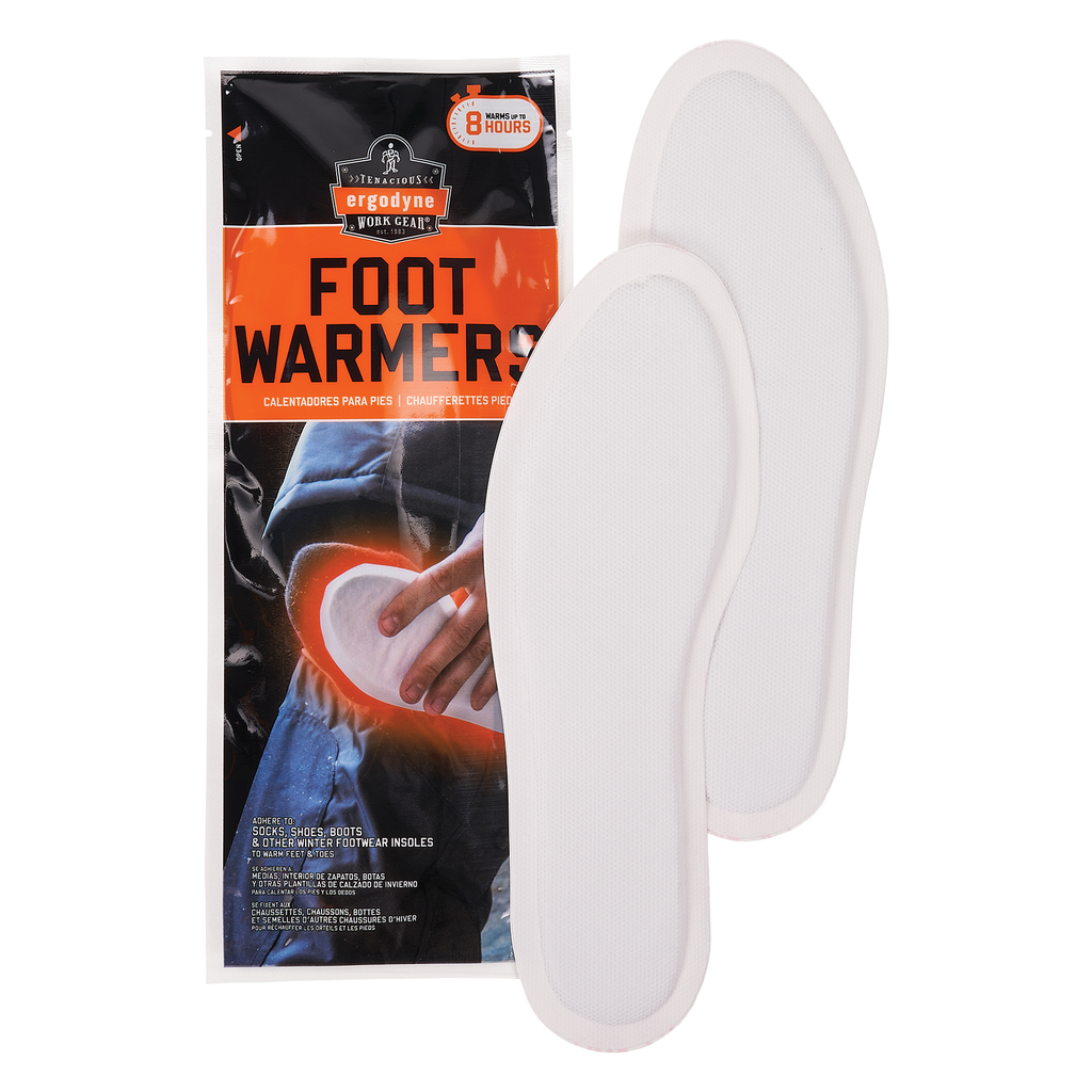 6995 L/XL White Insole Foot Warmer Packs