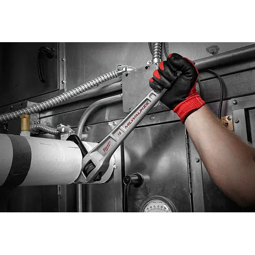 18" Aluminum Offset Pipe Wrench
