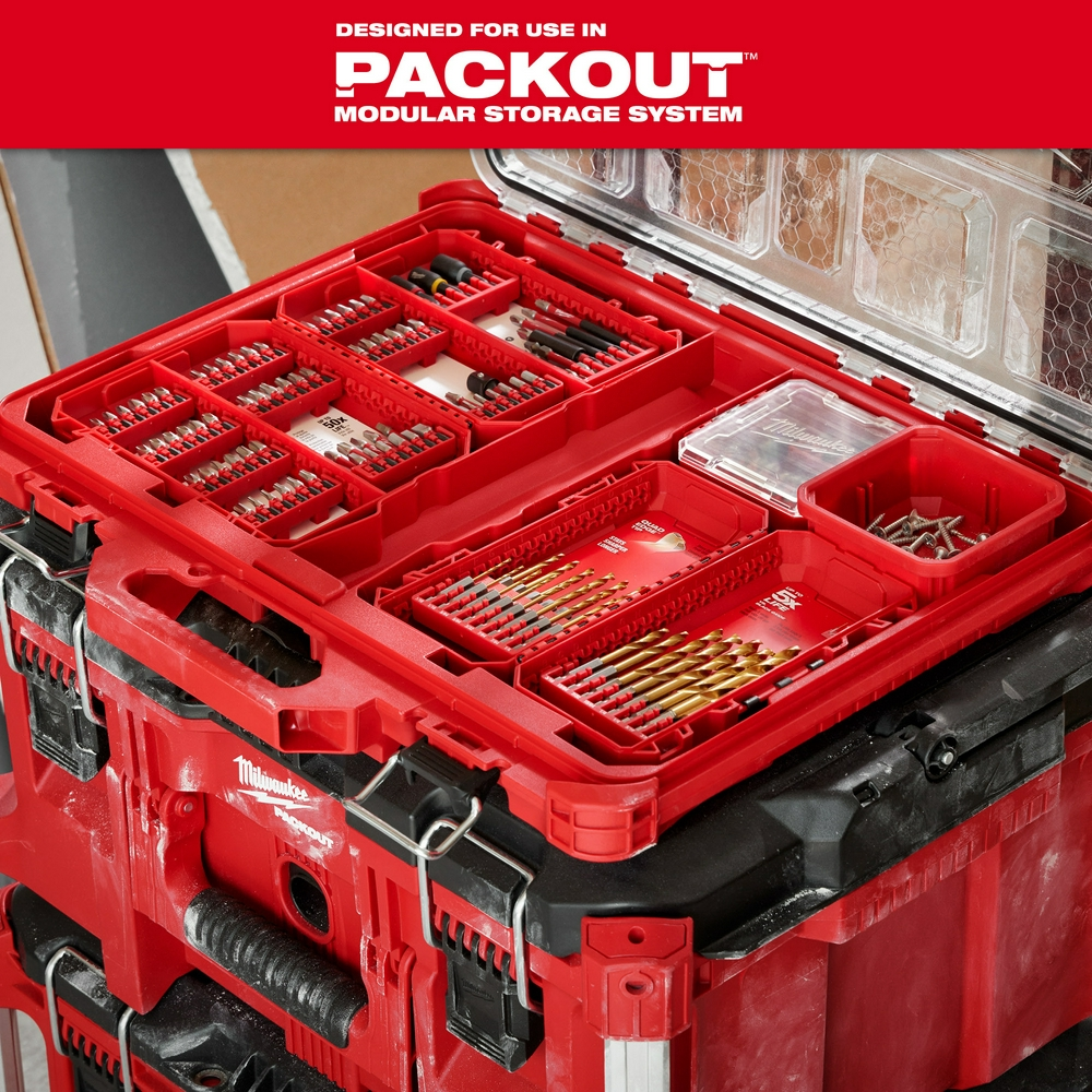 29PC SHOCKWAVE™ Impact Duty RED HELIX™ Titanium Drill Bit Set