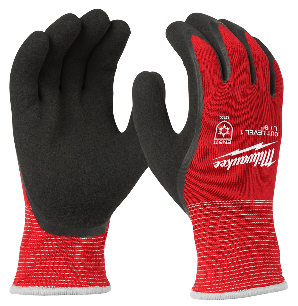Cut Level 1 Insulated Gloves, Size XL