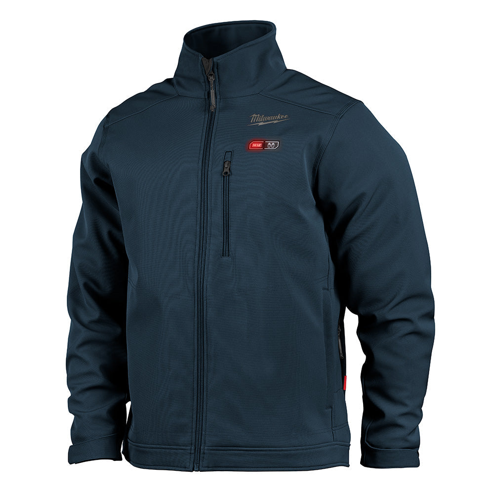 M12™ Heated Toughshell™ Jacket Kit, Blue, Sz: L