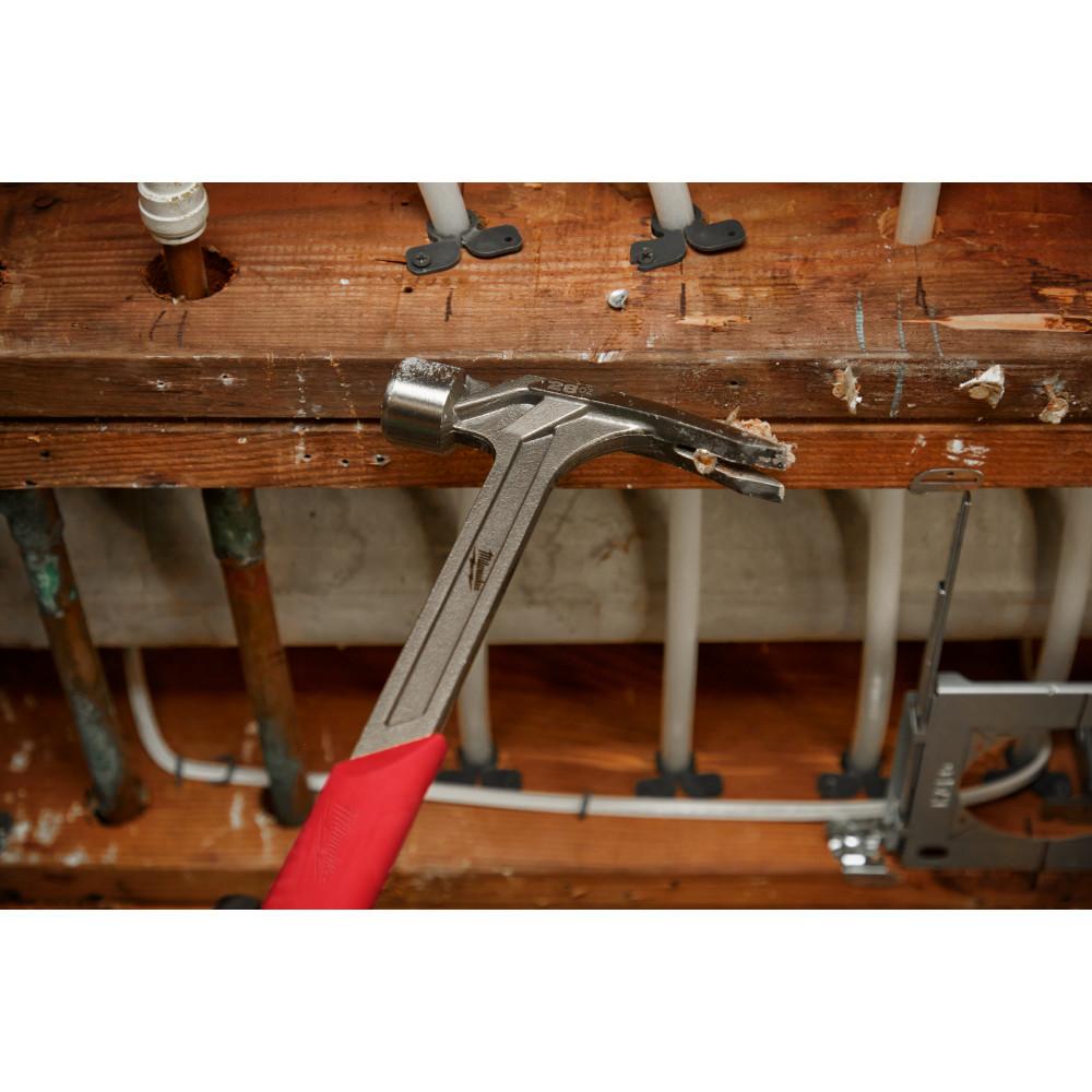 Marteau d'encadrement de visage fraisé de 28 oz