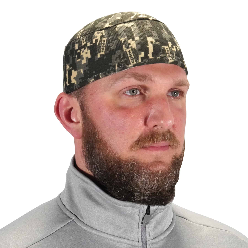 6630 Camo High-Performance Terry Cloth Skull Cap
