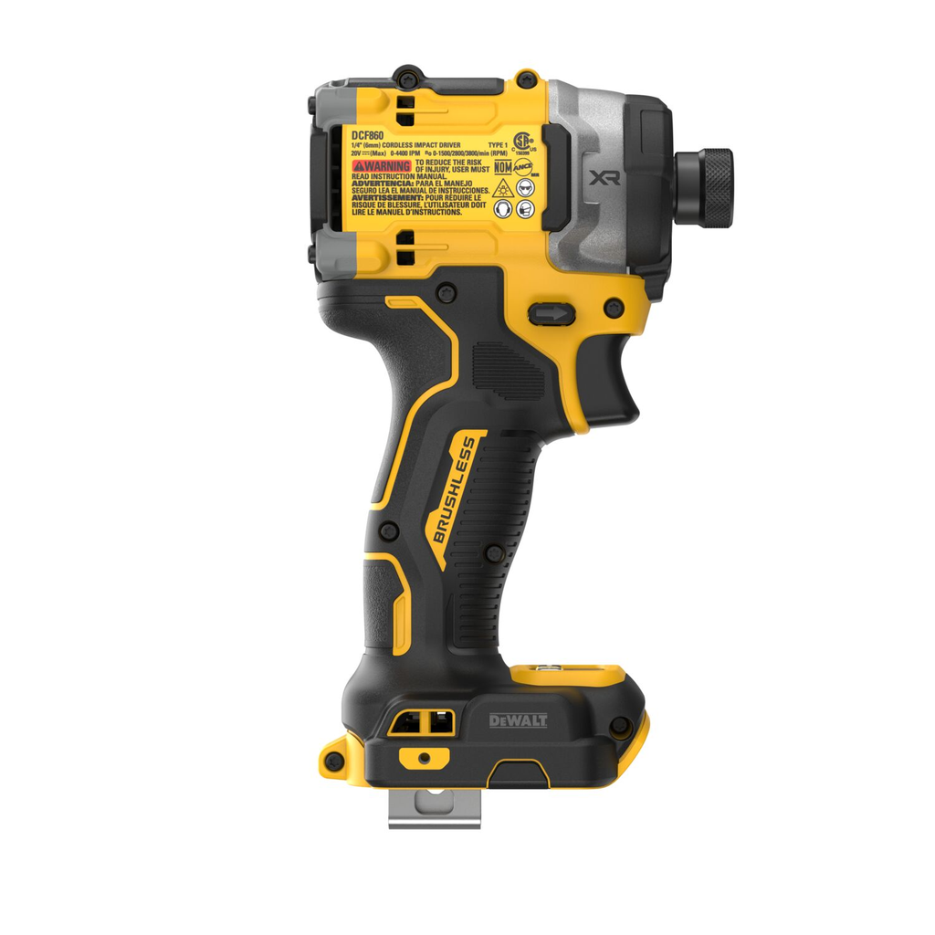 DEWALT 20V MAX* XR 3-Speed 1/4" High Torque Impact Driver (Tool Only)