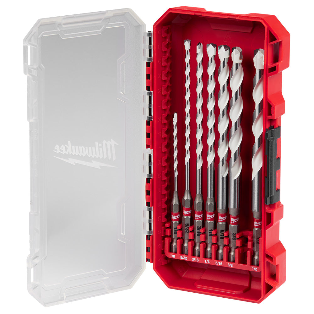 Shockwave Impact Duty™ Carbide Multi-material Drill Bit Set - 7pc