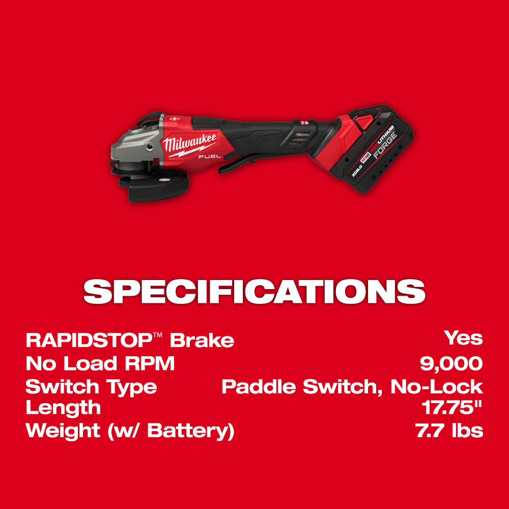 M18 FUEL™ 4-1/2"-6" Braking Grinder Paddle Switch Kit