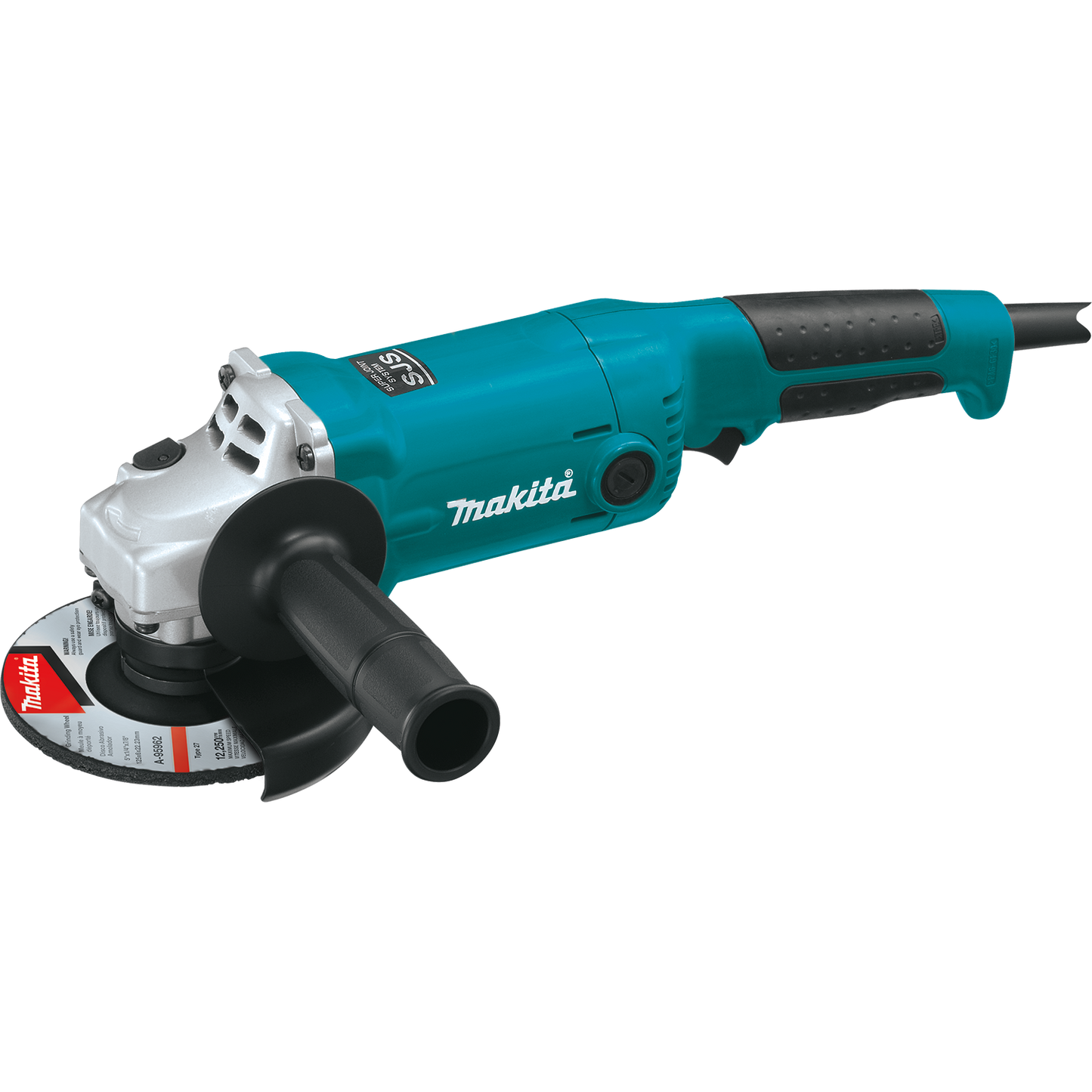 5" Angle Grinder W/sjs,electric Brake & Trigger Switch Ac/dc For Precision Stock Removal