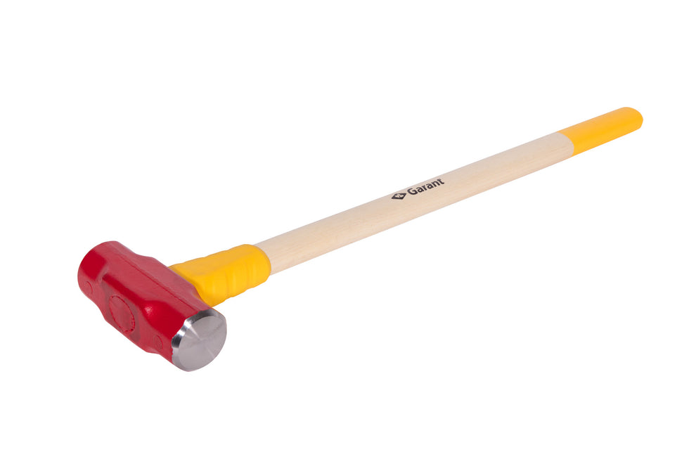 Sledge hammer, 8 lbs with overstrike protection, safety grip