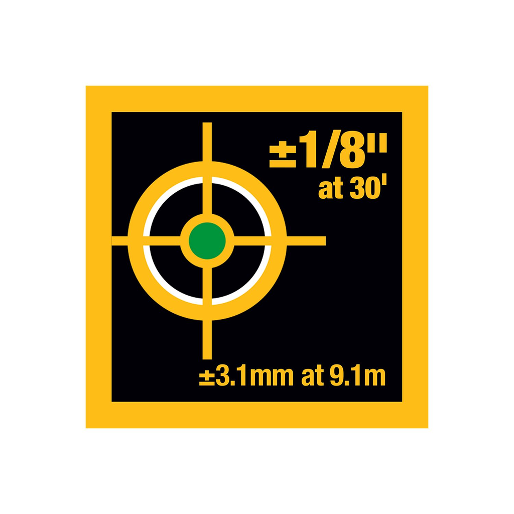 DEWALT Green Cross Line Laser, 165 ft Range