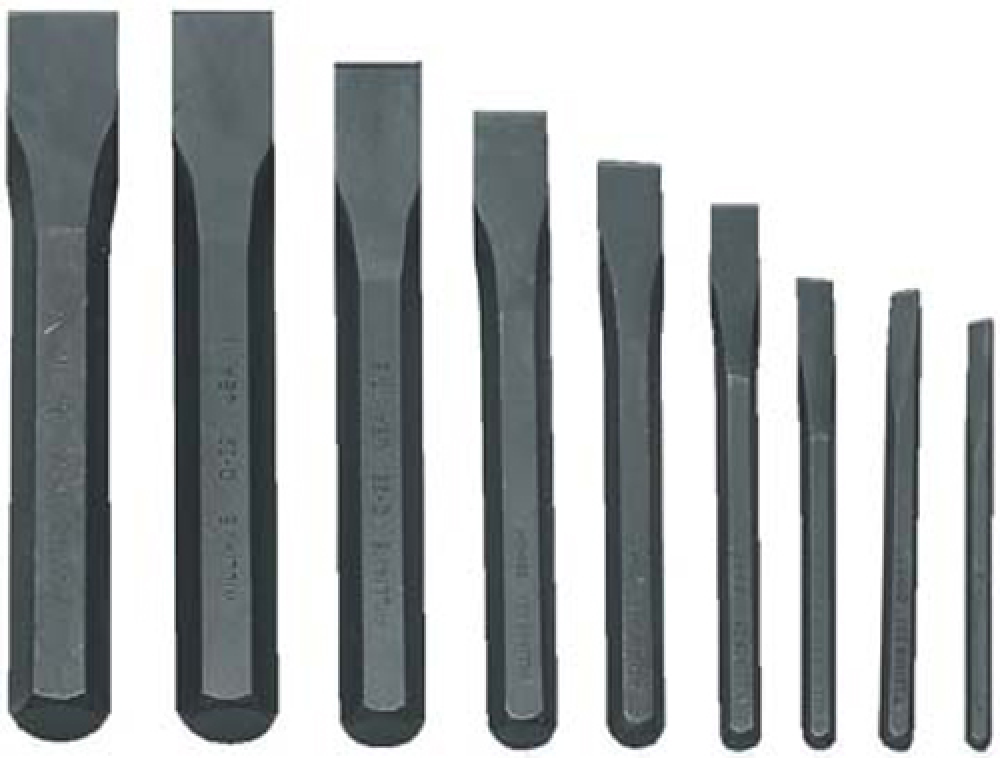 9 Piece Cold Chisel Set