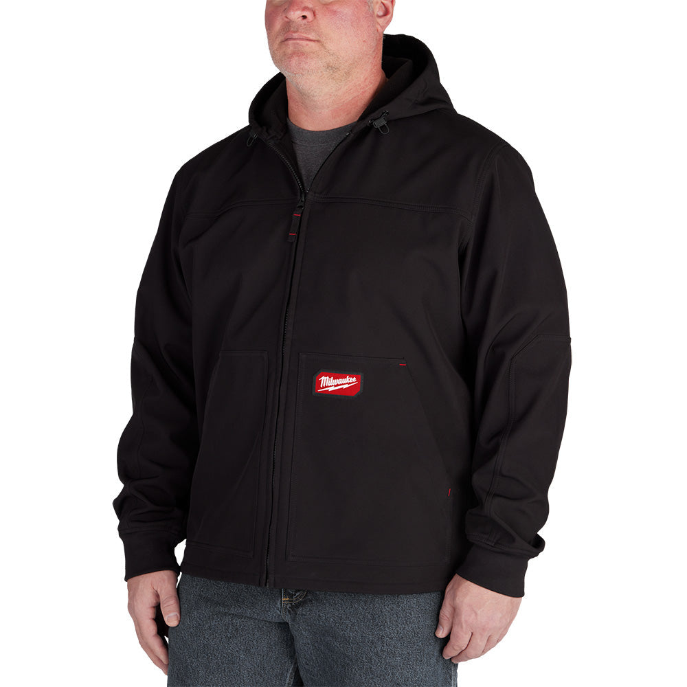 Freeflex™ Softshell Hooded Jacket - Black L