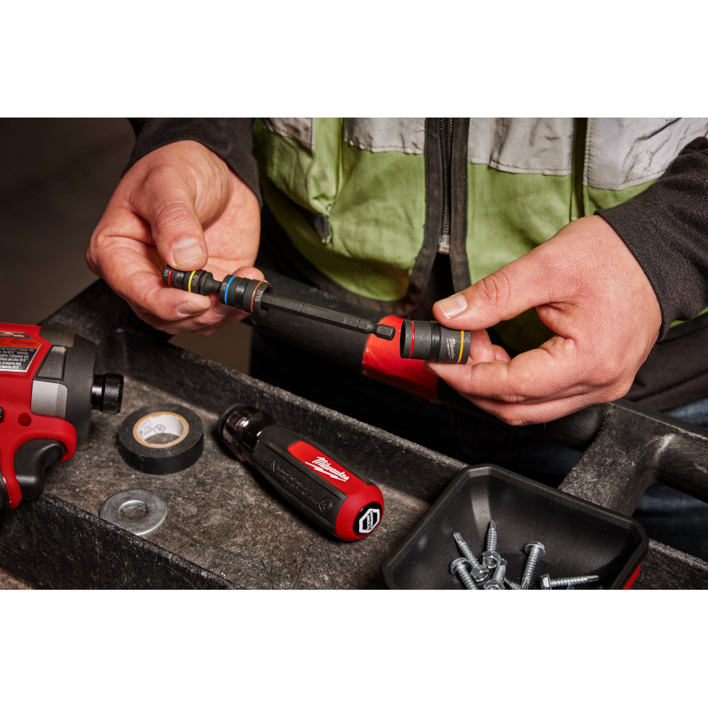 Multi-Nut Driver W/ SHOCKWAVE Impact Duty™ Magnetic Nut Drivers