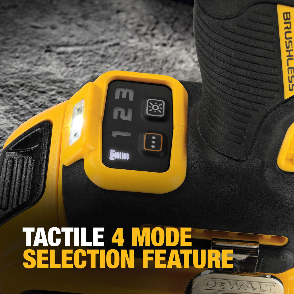 DEWALT 20V MAX* XR 1/2 In. Mid-Range Impact Wrench Kit With Hog Ring Anvil