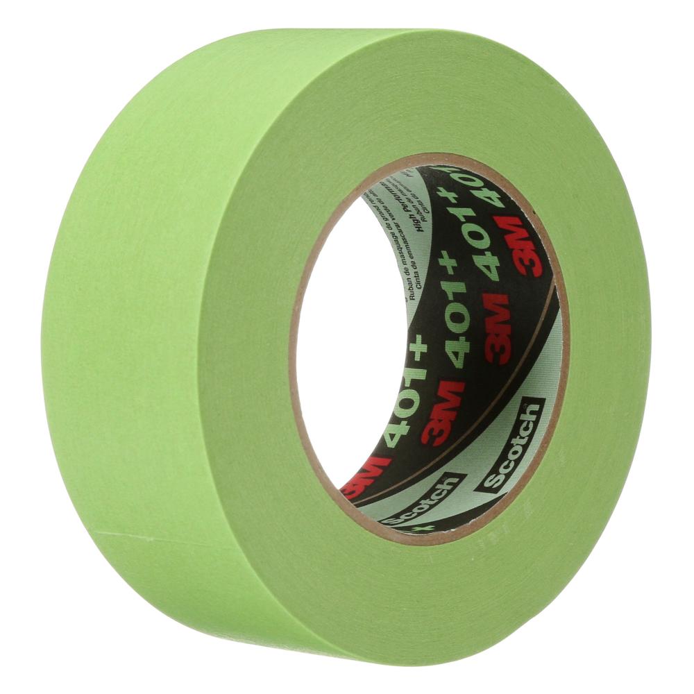 Ruban de masquage vert haute performance 3M™, 401+, 50,8 mm x 55 m