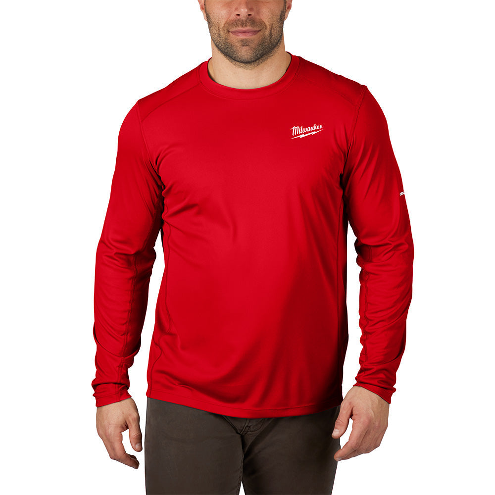 Workskin™ Lightweight Performance Shirt - Long Sleeve - Red XL