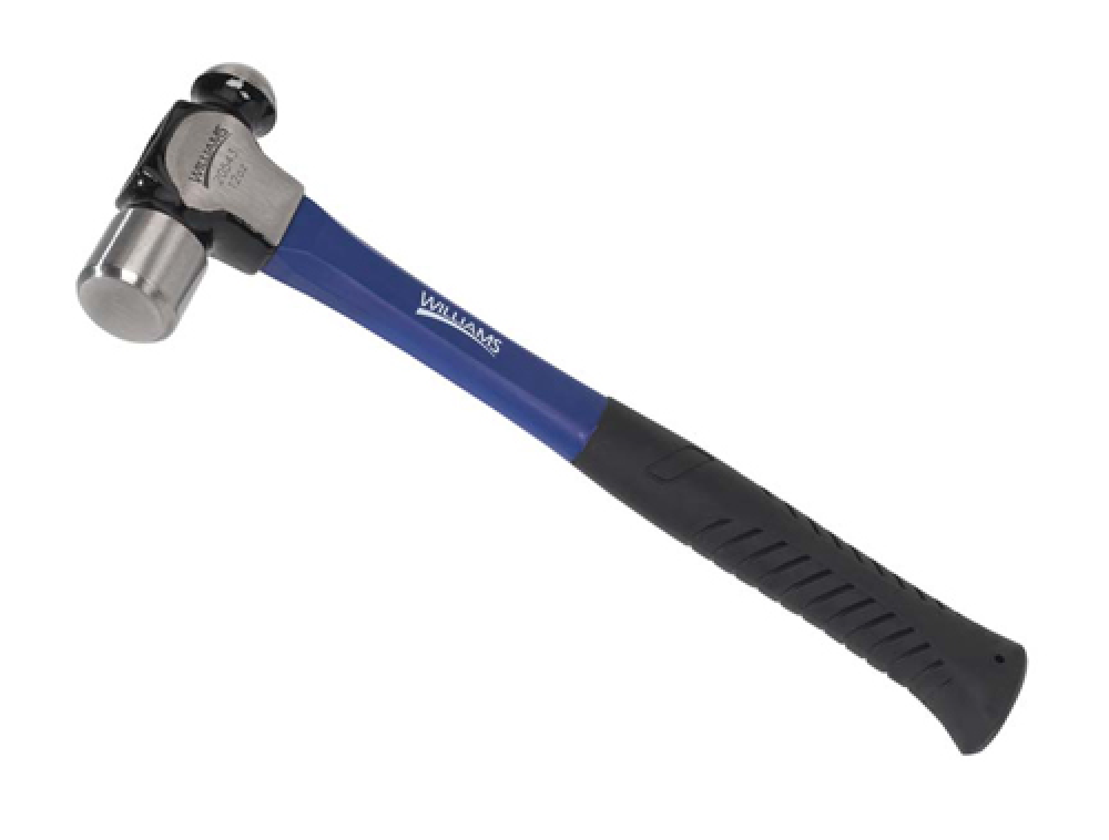 Ball Pein Hammer 24 oz with Fiberglass Handle with Cushion Grip