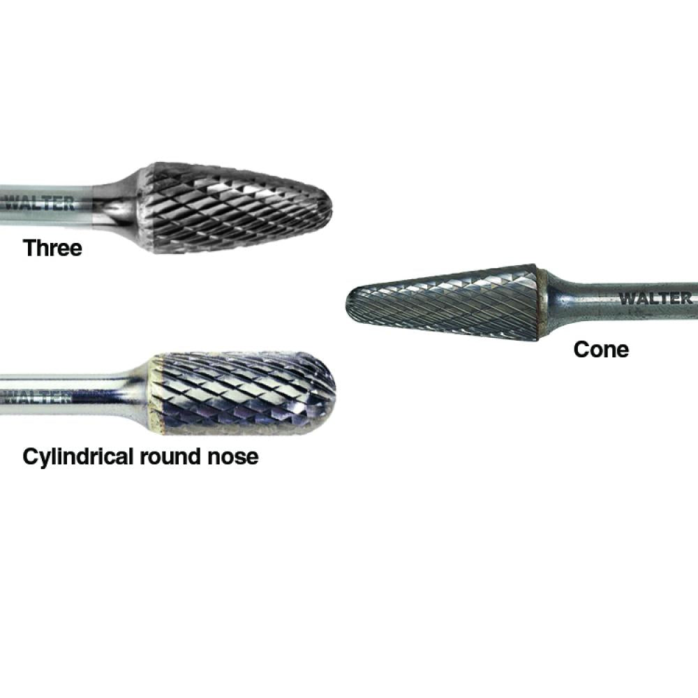Cone (sl), Hard Alloys, 1/2 In. X 1-1/8 In. X 1/4 In.