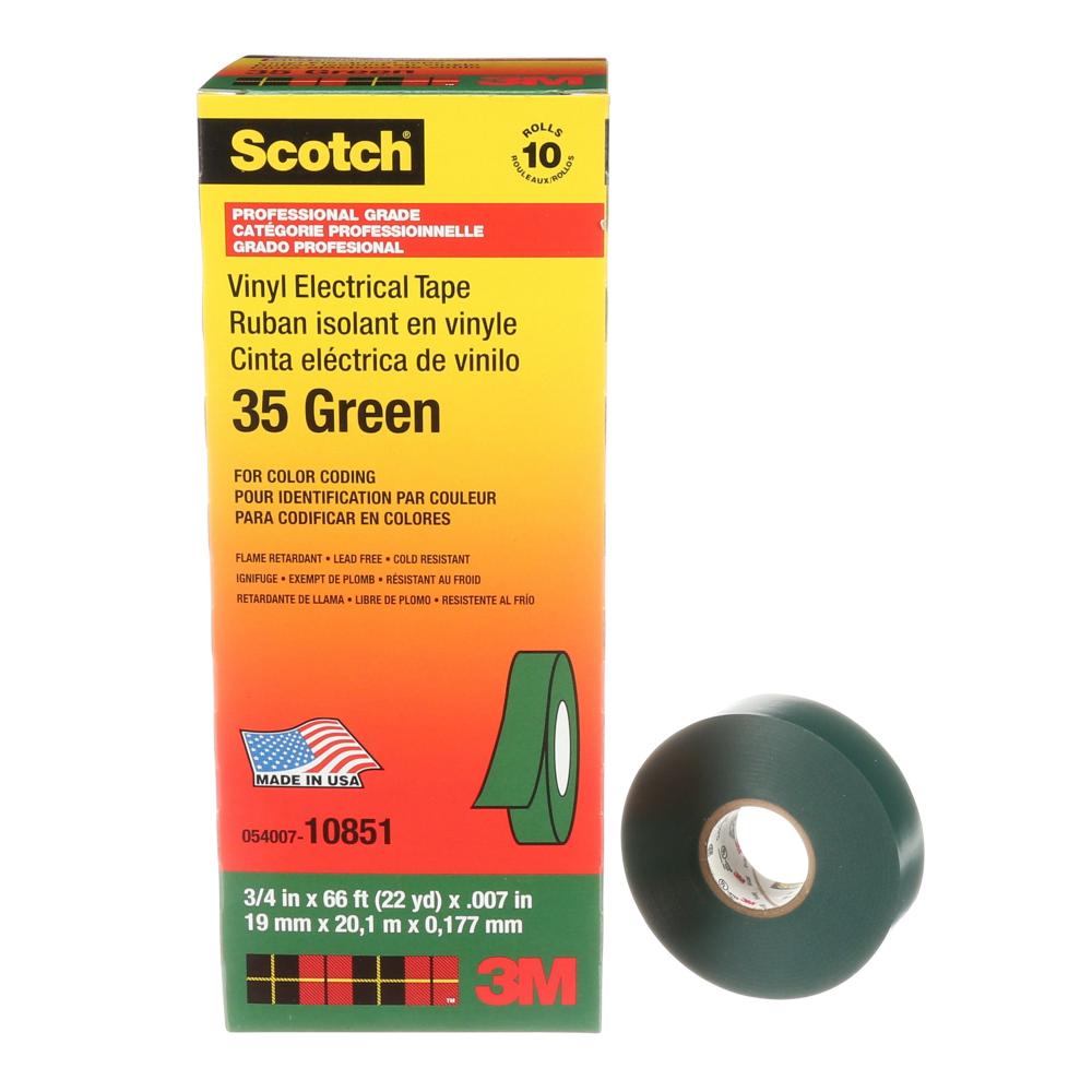 Ruban électrique de codage couleur en vinyle Scotch®