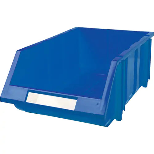 Bac à empiler et à suspendre, 11-13/16" L x 7" H x 17-11/16" P, bleu