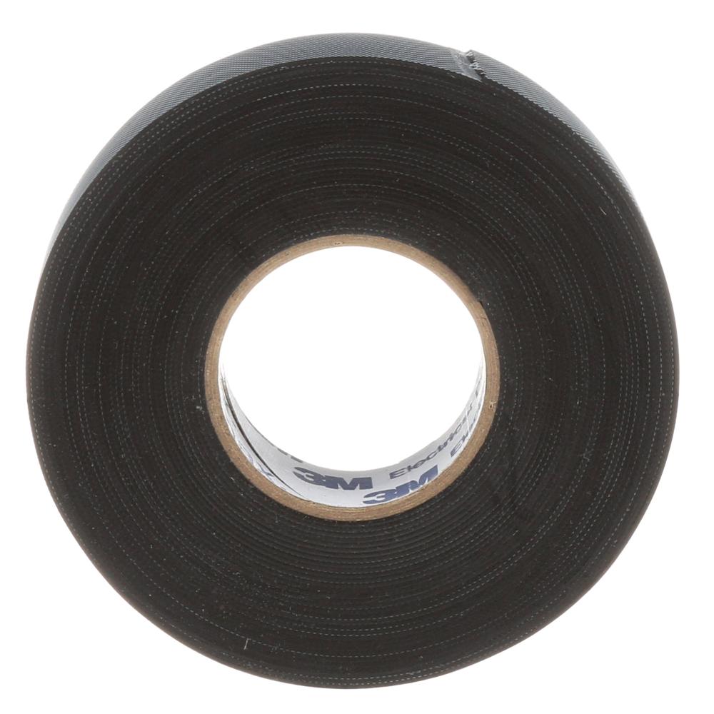 3M™ Temflex™ Rubber Splicing Tape 2155, Black, With Liner, 3/4 in x 22 ft (19.1 mm x 6.7 m), 10/cs