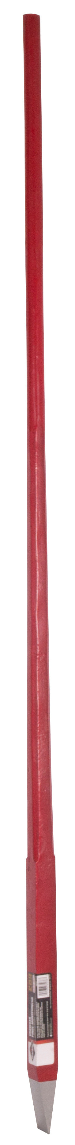 Crowbar, 60", wedge point, forged and tempered steel.