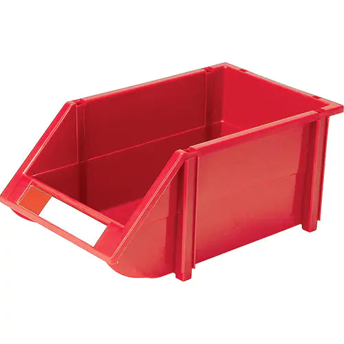 Bac à empiler et à suspendre, 8-3/16" L x 6-3/16" H x 14" P, rouge