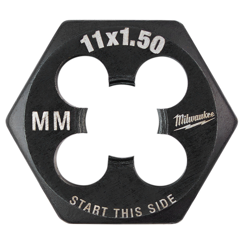 M11-1.50 mm 1-inch Hex Threading Die