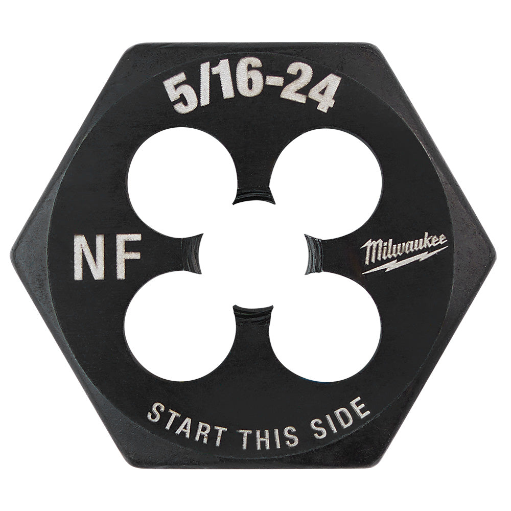 5/16"-24 nf 1-inch Hex Threading Die