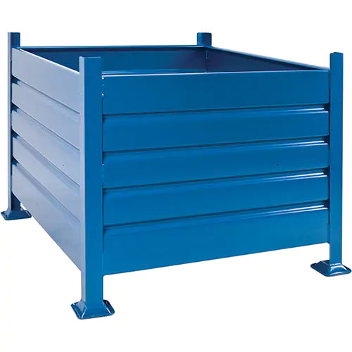 Conteneurs empilables en vrac, 30 po H x 34,5 po L x 40,5 po P, capacité de 4 500 lb