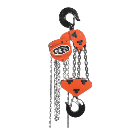Standard Chain Block Hoist, 5T Capacity, 20ft Lift, Grade 80