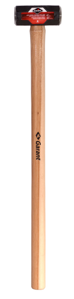 Sledge hammer, 4 lbs, 32" hickory hdle