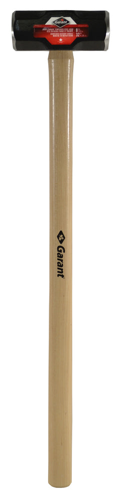Sledge hammer, 8 lbs, 32" hickory hdle