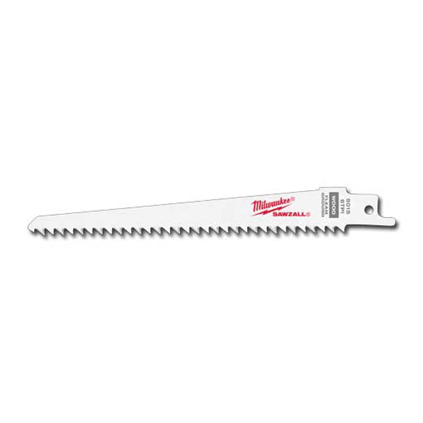 Sawzall® Fleam Ground Blade 6" 6 Tpi 100/pk