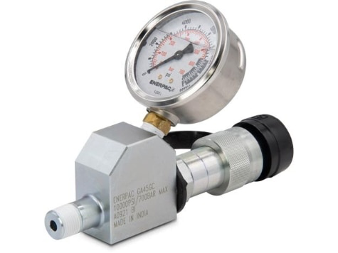 GA45GC, 45 Degree Angled Gauge Adaptor Assembly